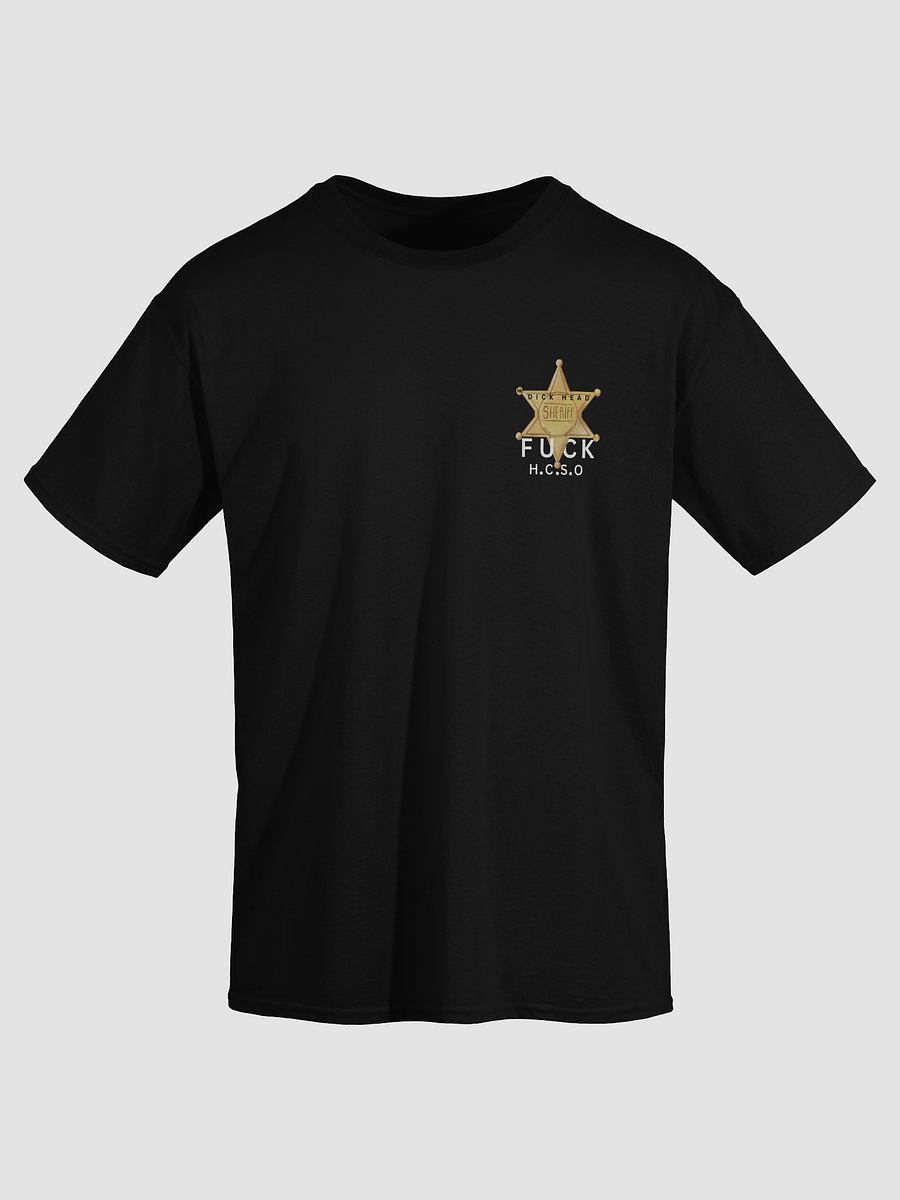 Black Golden Sheriff Badges T-Shirt product image (3)