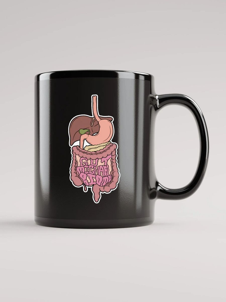 GutMichaelBiome Mug (black) product image (1)