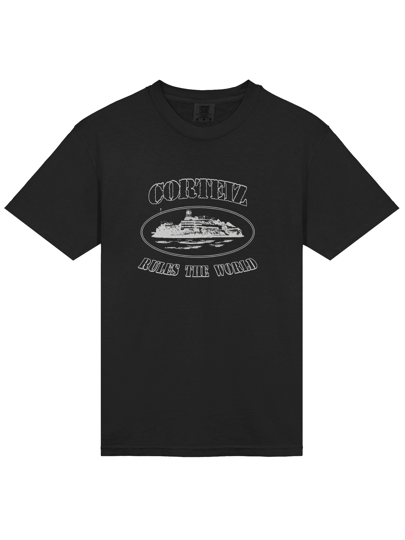 Corteiz OG Alcatraz T-Shirt – Black product image (1)