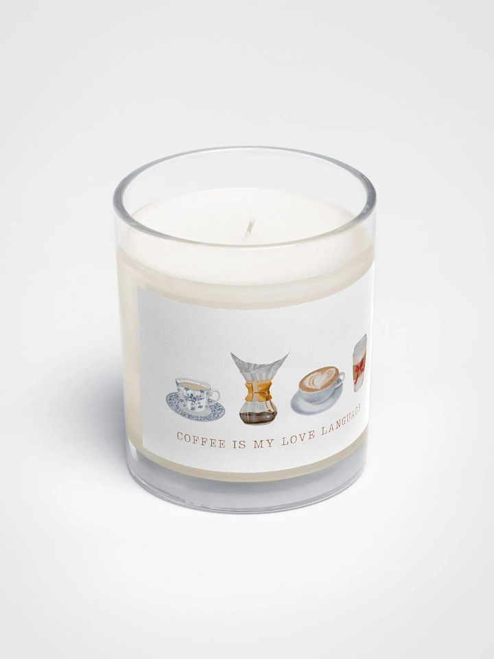 Coffee Is My Love Language Candle product image (2)
