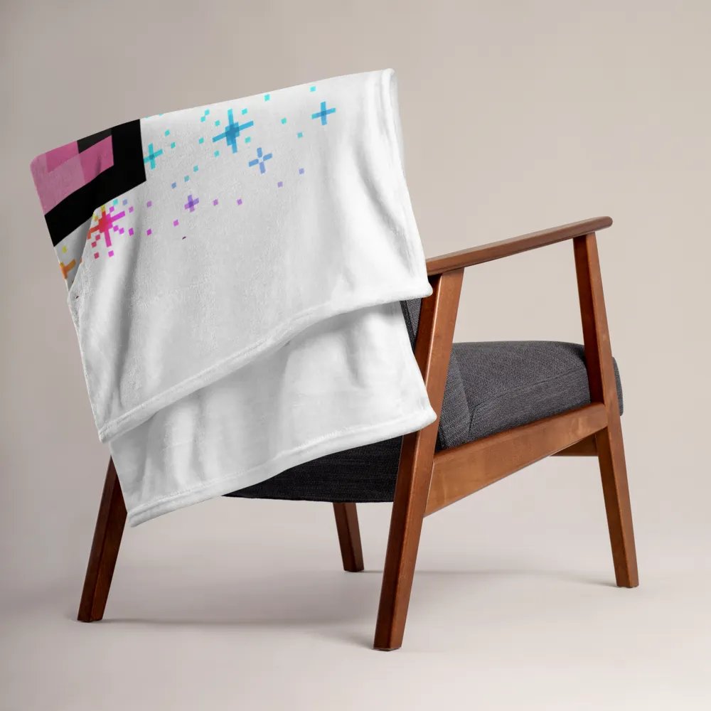 *Starry Eyes Pixel kitteh Emote* Blanket product image (3)