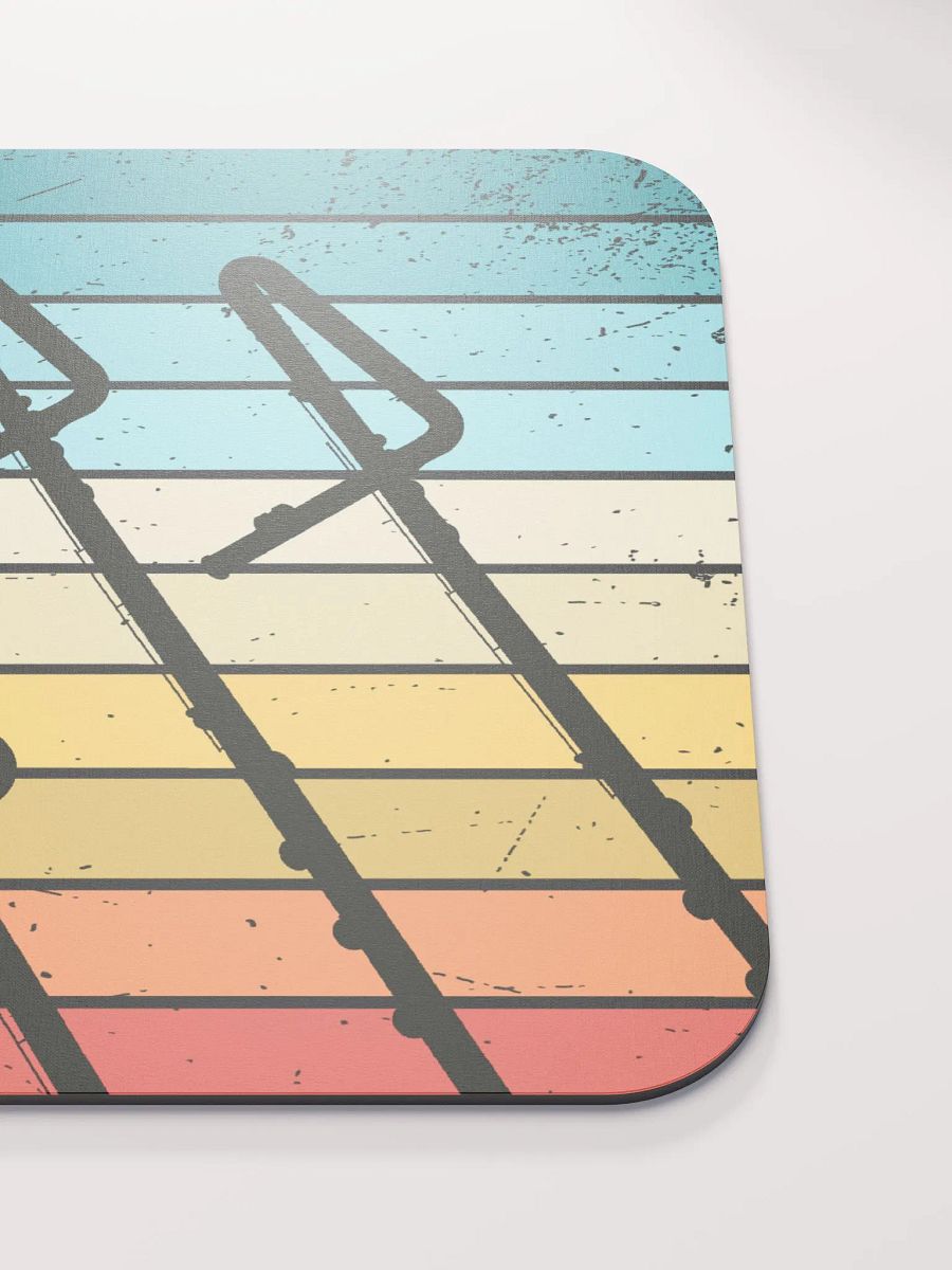 Retro Abstract Flute Mouse Pad - Contrabass product image (5)