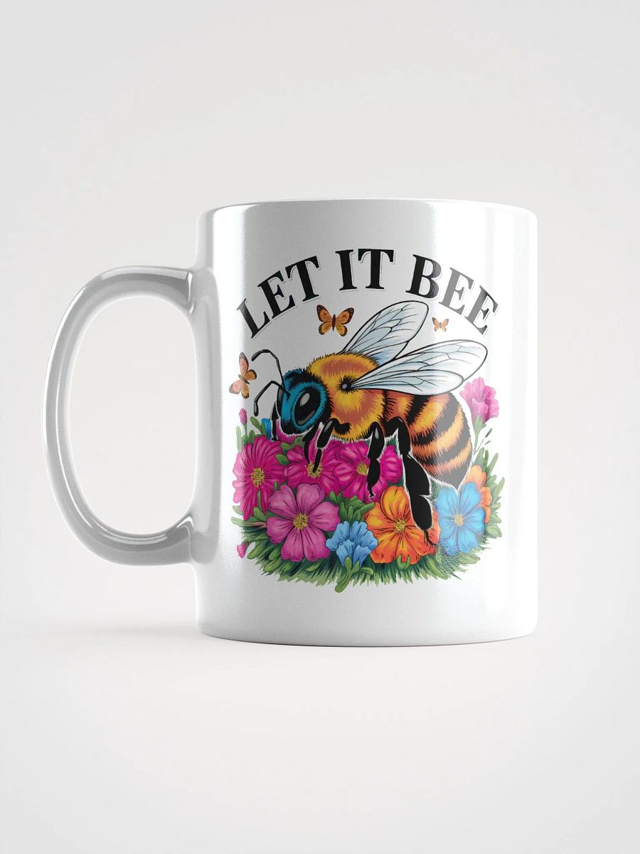 Colorful Let it Bee Flower Mug product image (6)