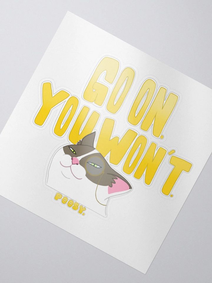 Poosy Sticker product image (2)