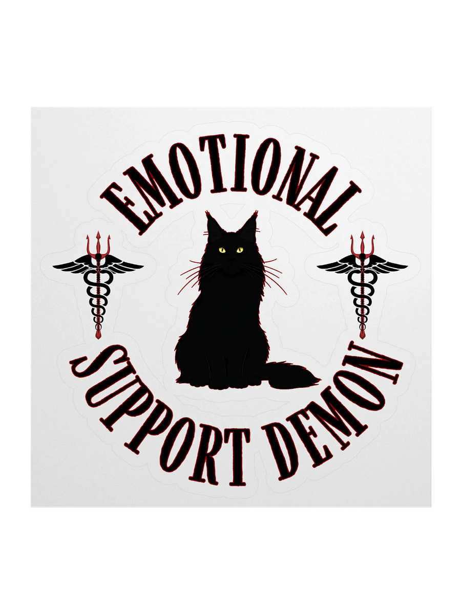 Support Demon 4" Sticker product image (5)