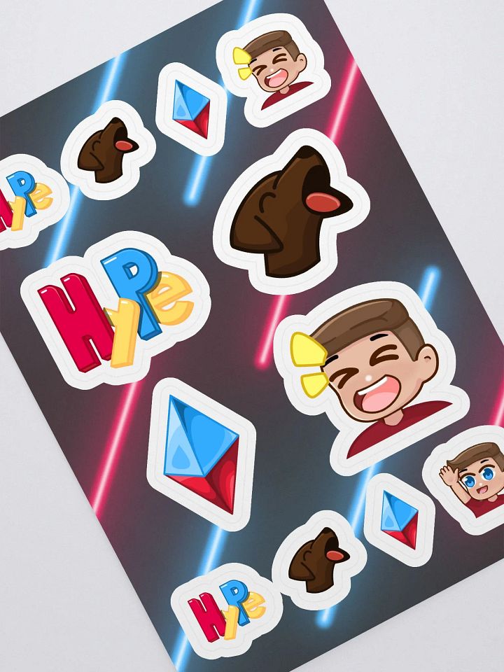 Aqajj Emote Sticker Sheet product image (1)