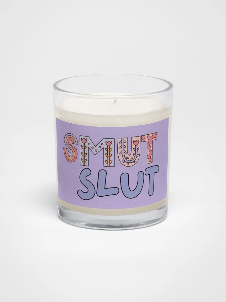 Floral Smut Slut Candle product image (1)