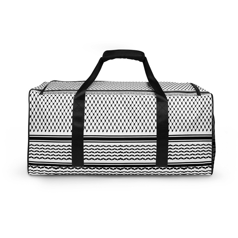 Midnight Canvas: All-Over Print Duffle Bag product image (5)
