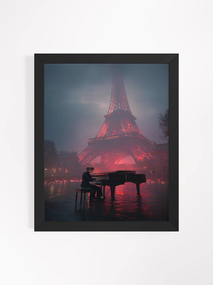 Eiffel Serenade Framed Matte Wall Art Canvas product image (2)