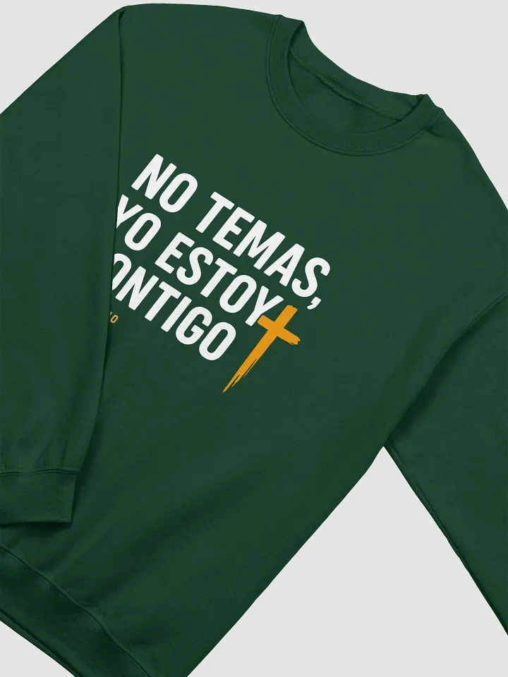 Sudadera Unisex Cuello Redondo | No temas yo estoy contigo product image (26)