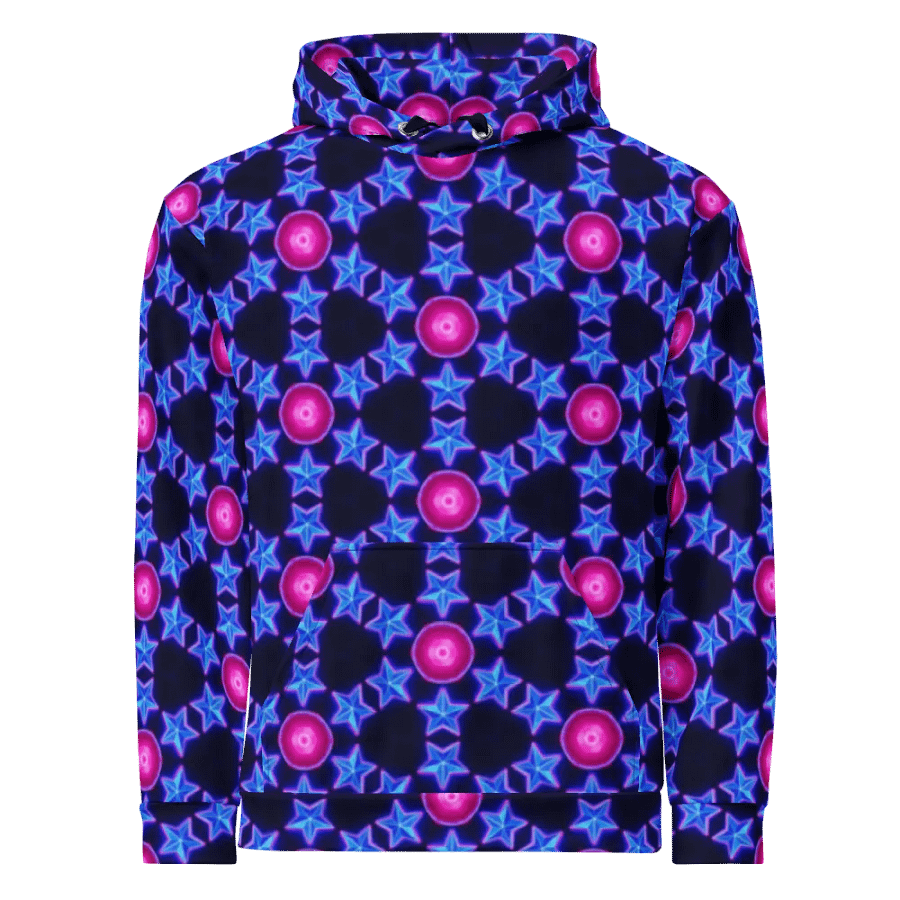 Starry Lattice Recycled Hoodie product image (4)