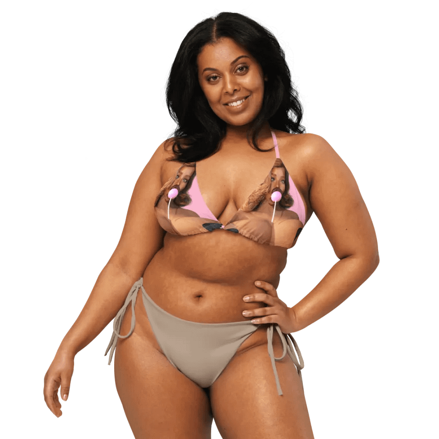 Plastic like candy bikini top product image (5)