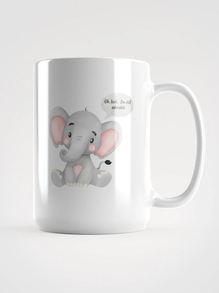 Adorable Elephant Speech Bubble Mug product image (1)