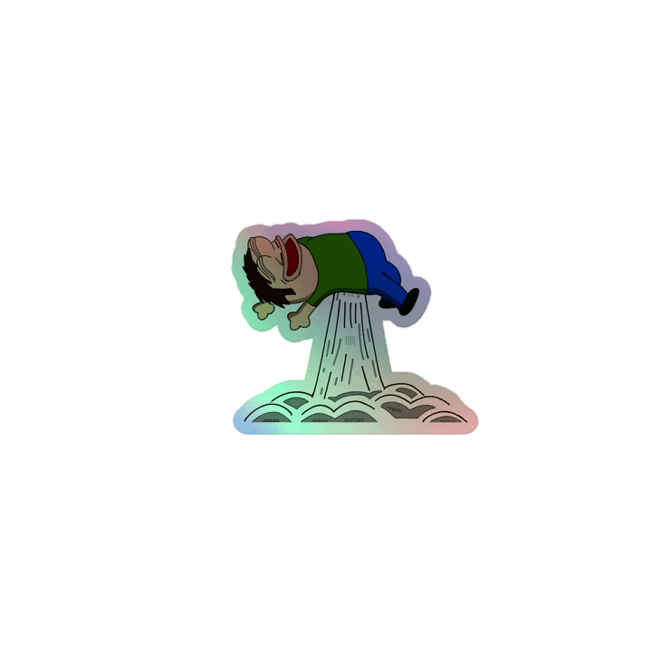 Blast Off Mijo Holographic Sticker product image (1)