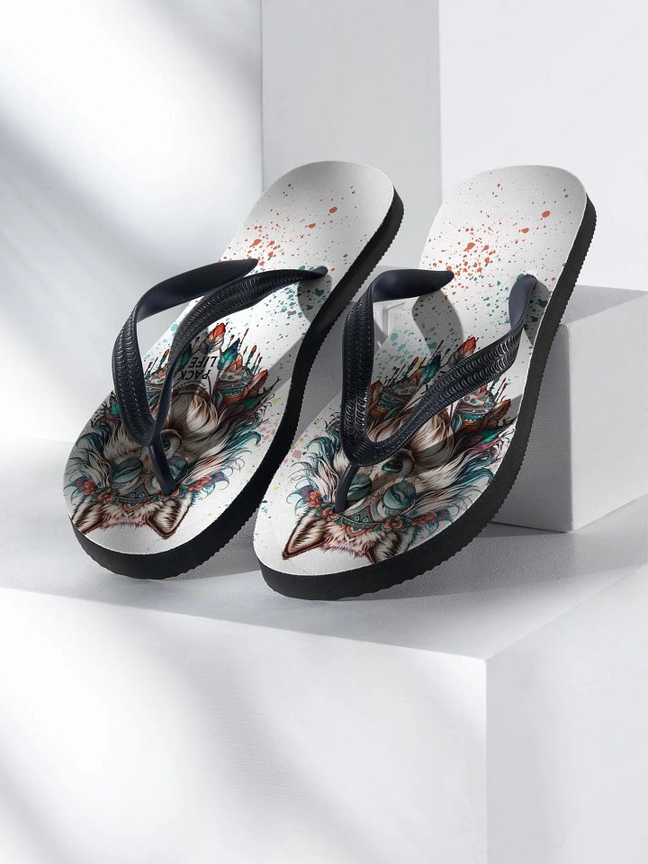 Werewolf Color- Flip Flops product image (1)