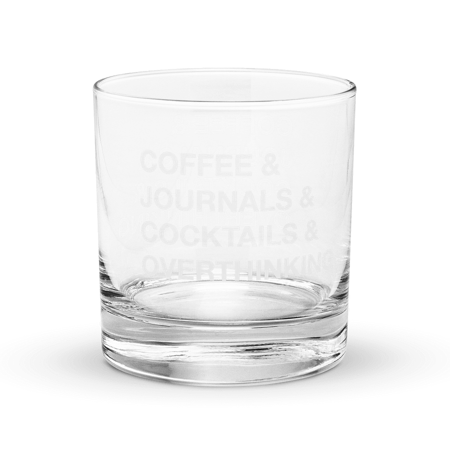Rocks Glass for Overthinking product image (2)