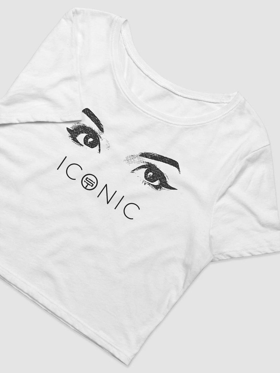 Smashley Couture - Iconic White Cropped Tee product image (1)