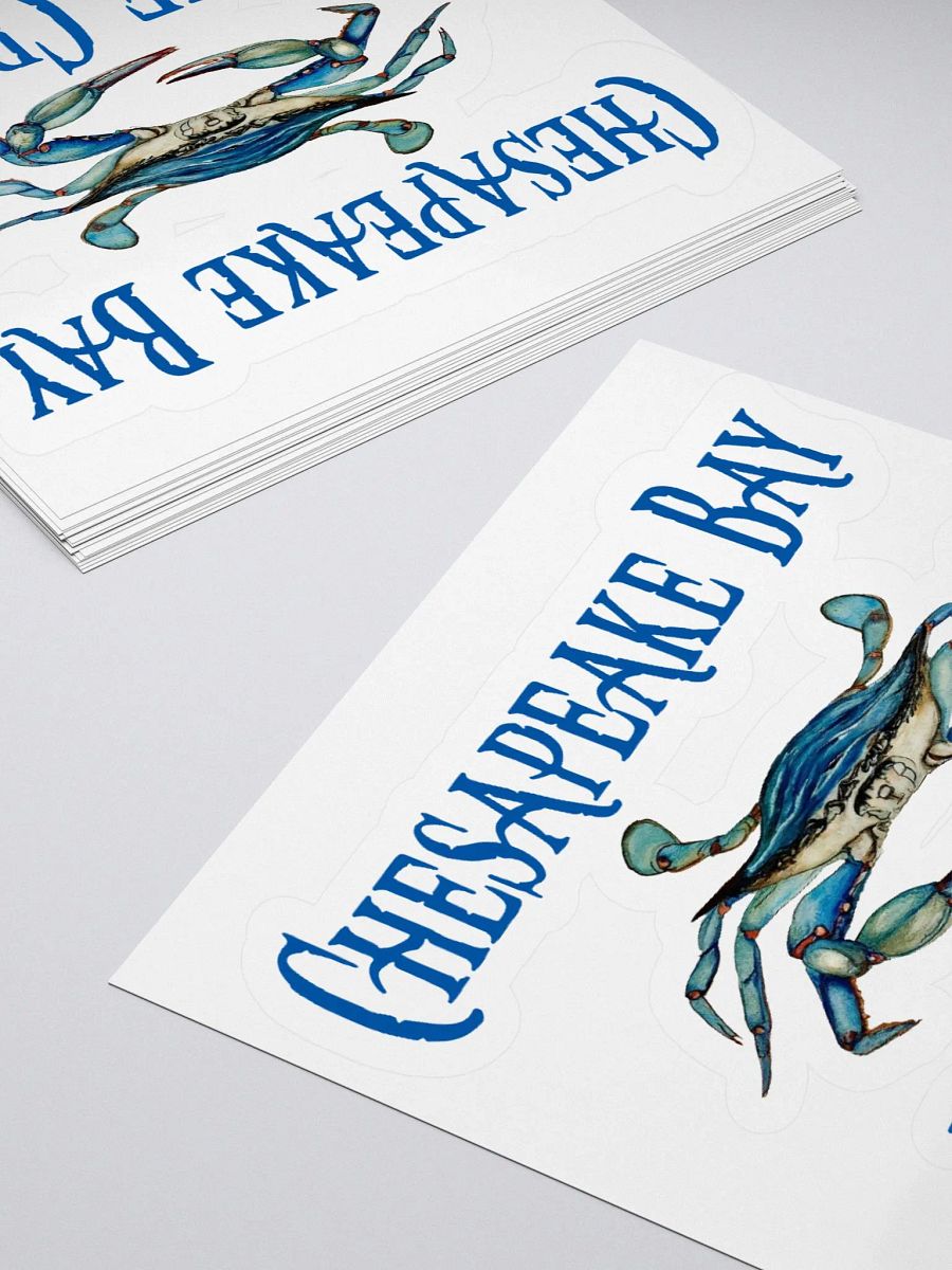 Chesapeake Bay Blue Crab Sticker product image (11)