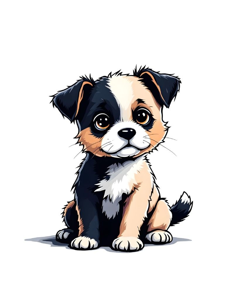 16 Cute Vector Dog Clipart Designs, Adorable Dog Designs, Dog Vector Graphics product image (6)