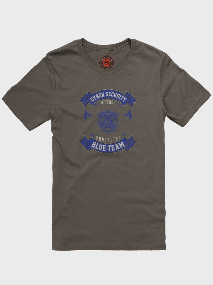 Cyber Security Blue Team Defender's Crest - Bella+Canvas Unisex T-Shirt (Super Soft Classic Fit) - Front Print product image (1)