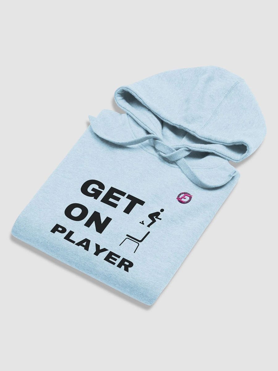 "Get s*** on" (dark text) Hoodie product image (5)