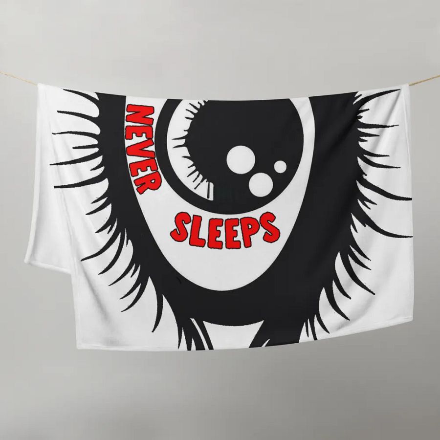 Horror Never Sleeps Throw Blanket product image (21)