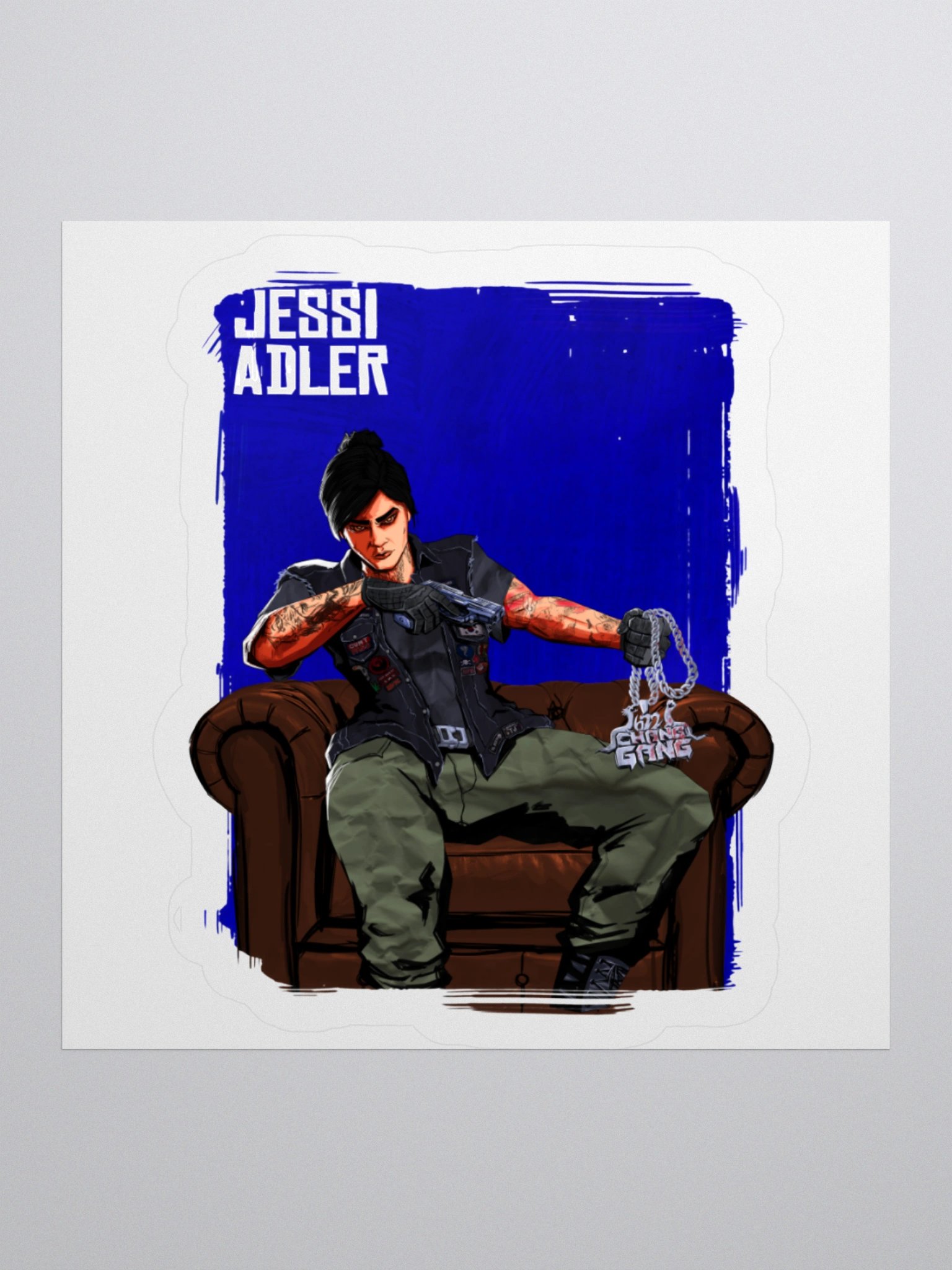Jessi Adler Portrait Sticker product image (1)