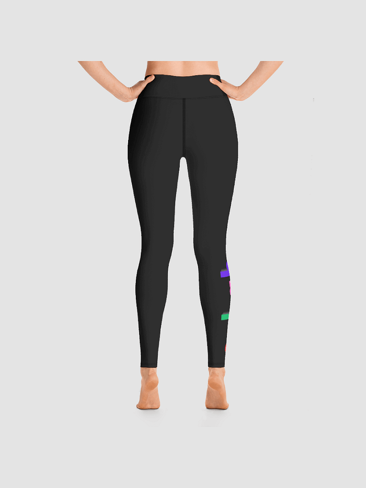 Skittle Leggings in Black product image (2)