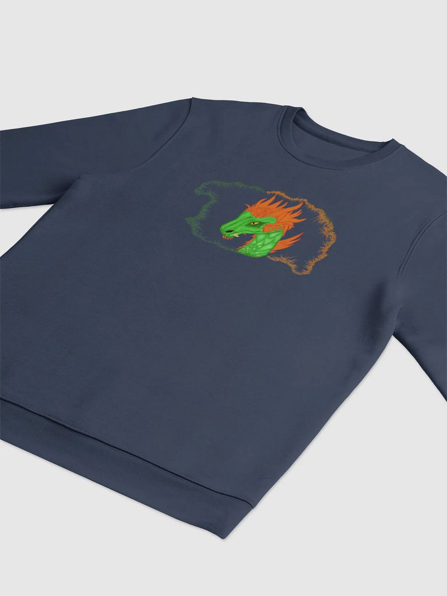 Vibrant Dragon Head Unisex Eco Sweatshirt product image (3)