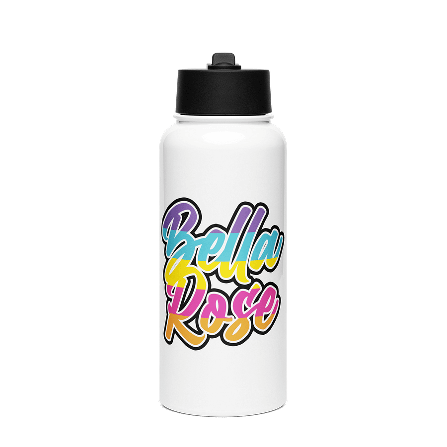 Bella Rose Non-Binary Pride Water Bottle product image (1)