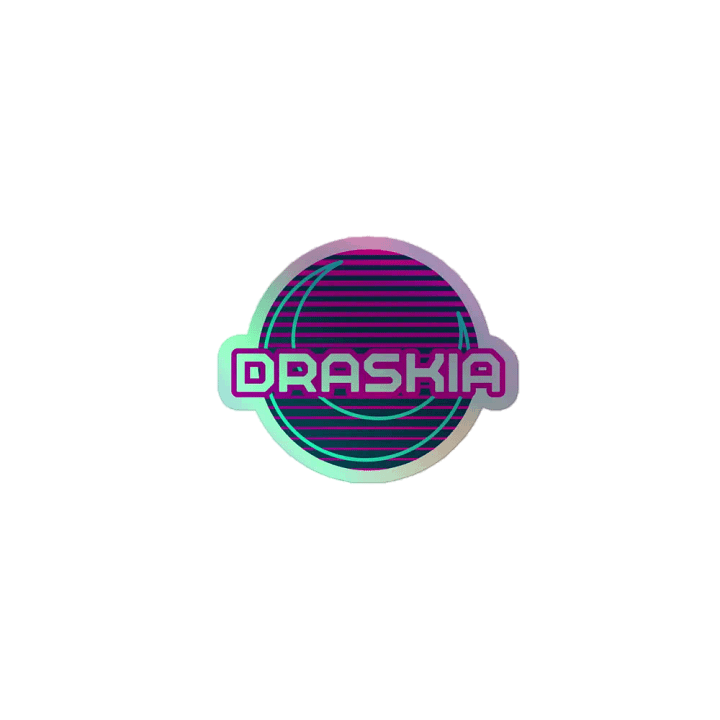Draskia Logo Holo Sticker product image (1)