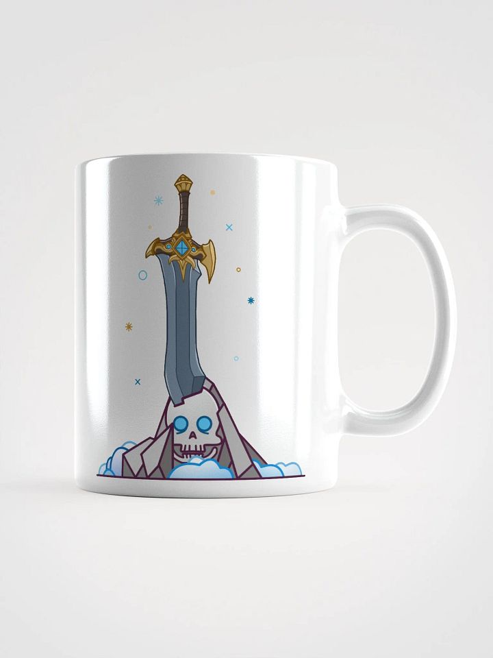 Sword in the Skull - Quel'Serrar Variation - White Glossy Mug product image (1)