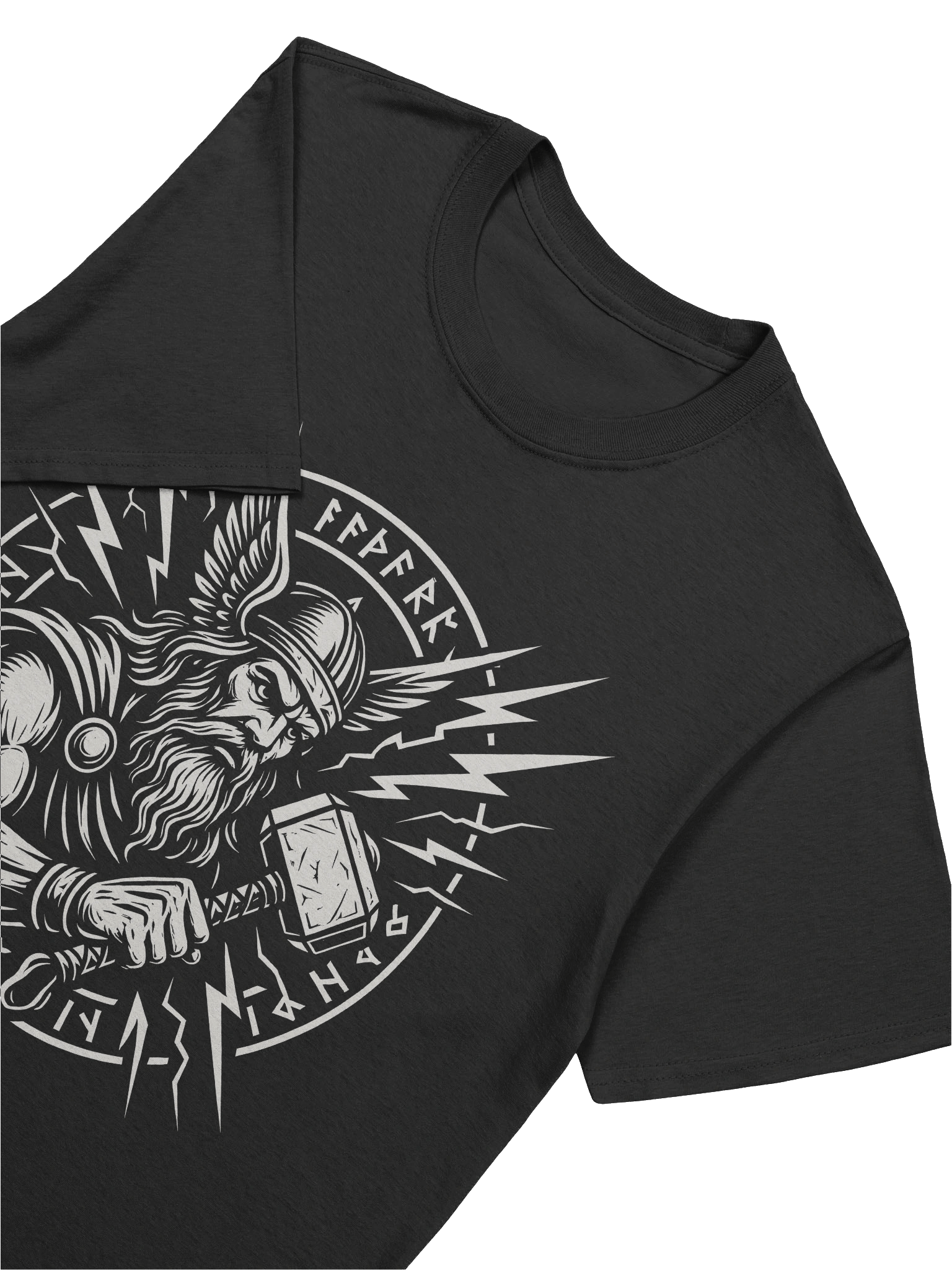 Gildan Unisex Softstyle T-Shirt – Thor God of Thunder Viking Print product image (7)
