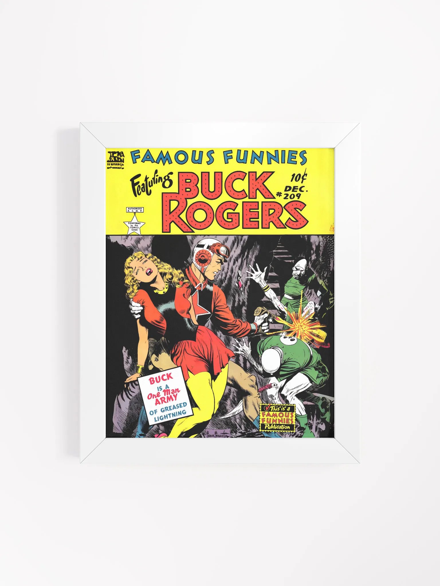 Buck Rogers Comic Framed Art product image (49)