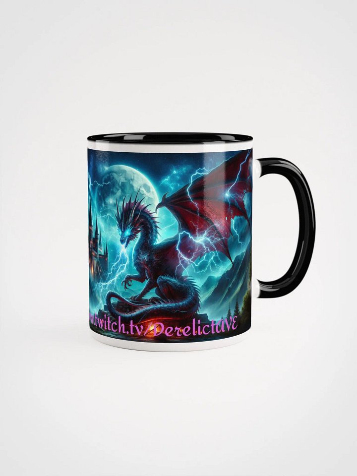 Roaring Dragon Fantasy Ceramic Mug product image (1)