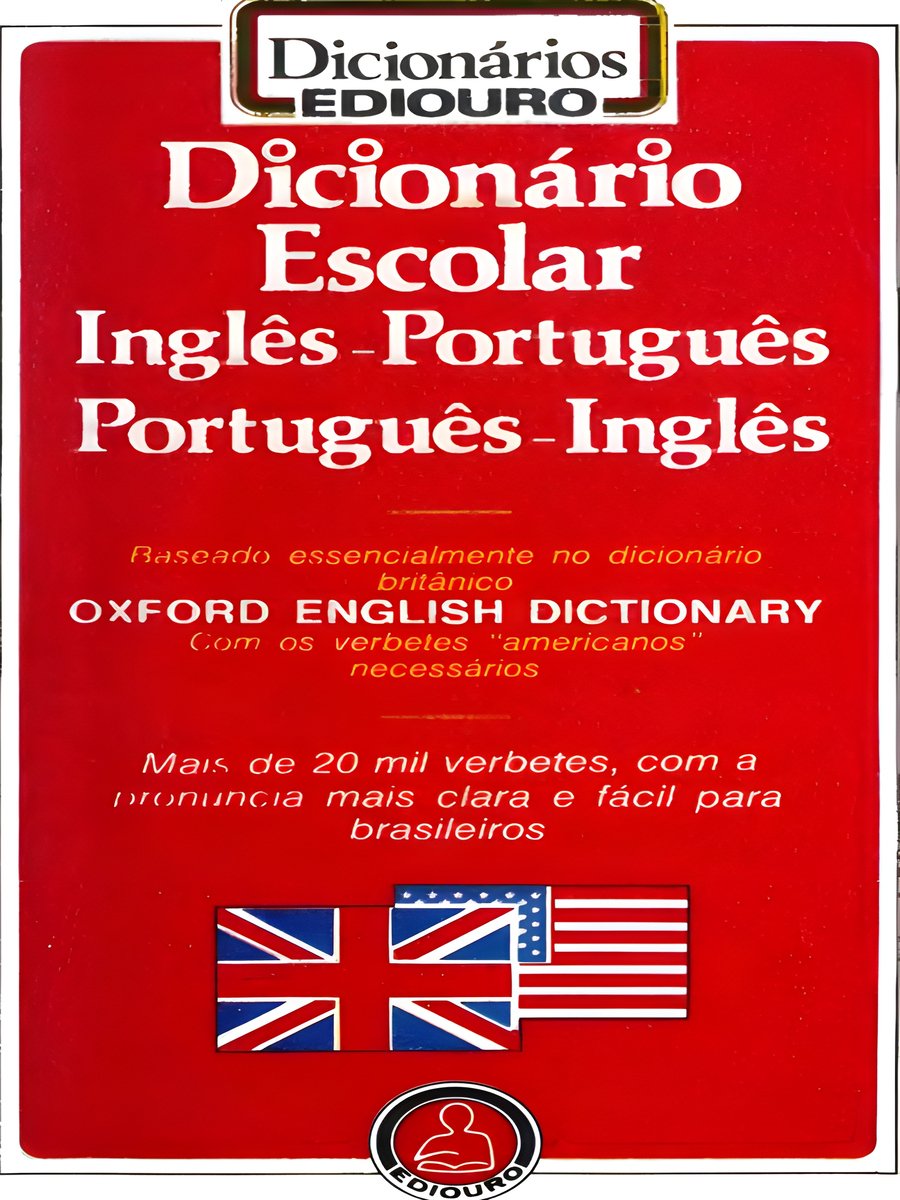 Dicionário Escolar Inglês-Português, Português-Inglês product image (1)