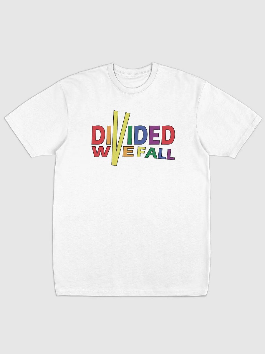 Divided We Fall - Colour - Cotton Heritage Men's Premium Heavyweight Tee product image (1)