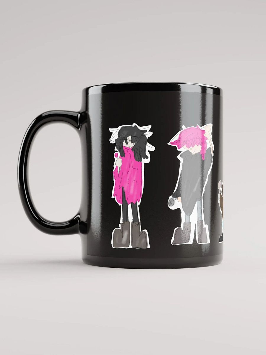 Moon Savers black mug cup June product image (11)