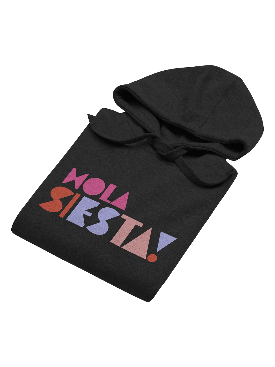 Hola Siesta Cotton Heritage Unisex Premium Hoodie Black product image (4)