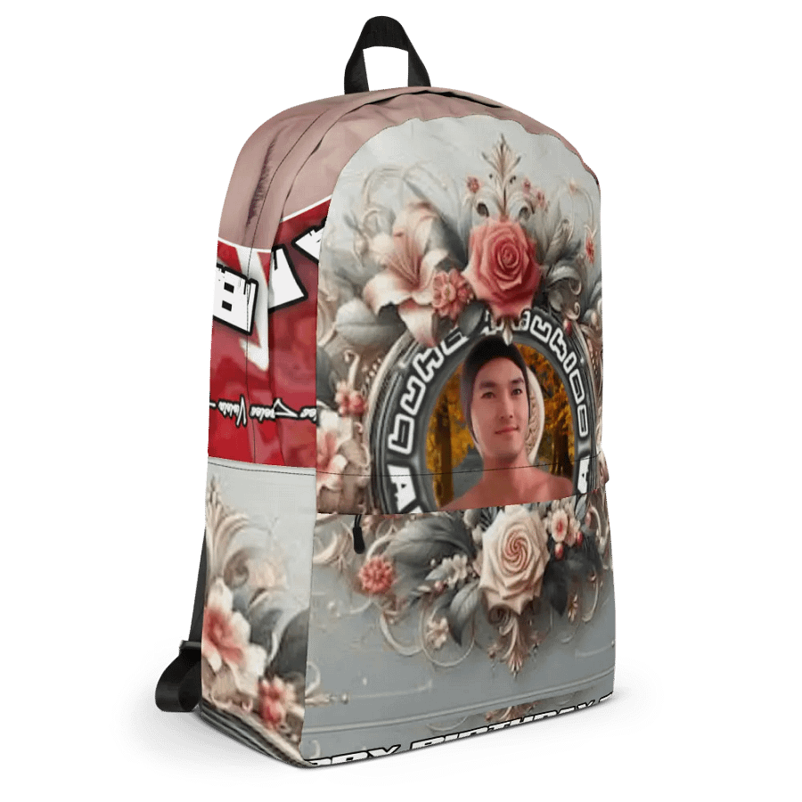 My Birthday Sunset Encounter All-Over Print Backpack product image (3)