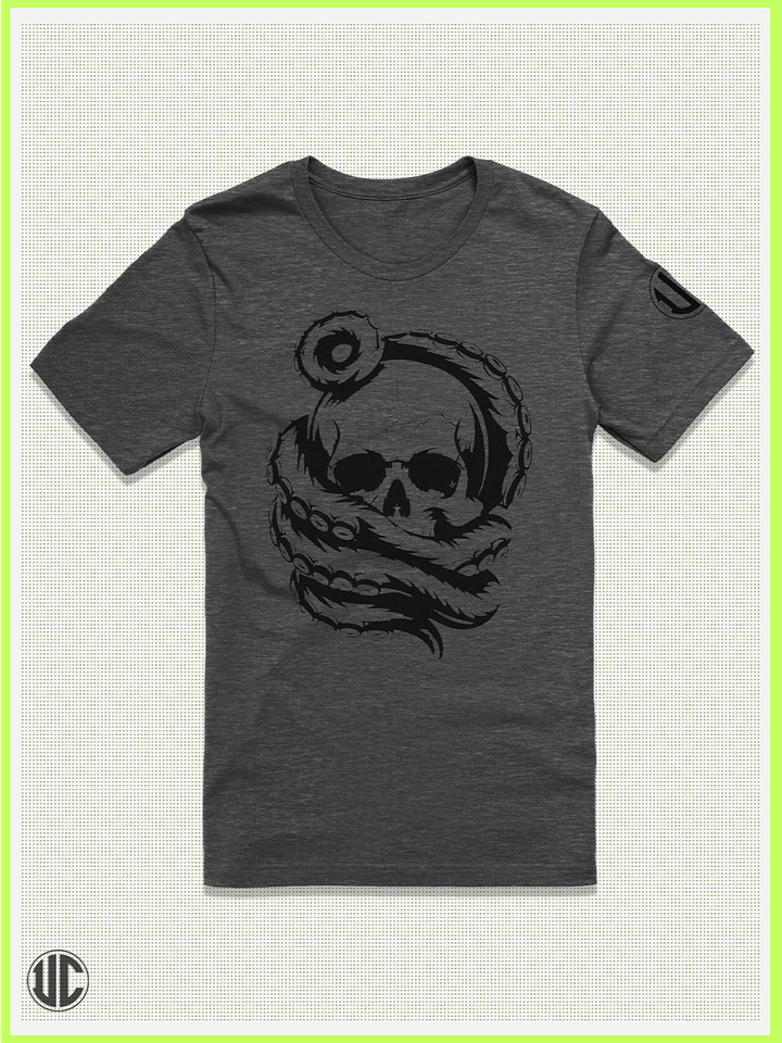 Deep Hold – Ocean Skull Tentacle Graphic T-Shirt product image (1)