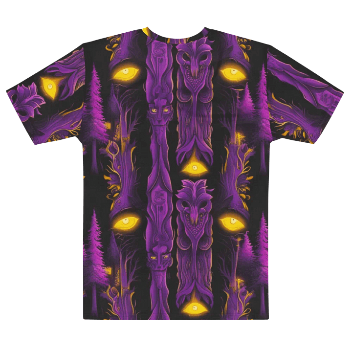 Haunted Forest Glowing Eyes T Shirt product image (2)