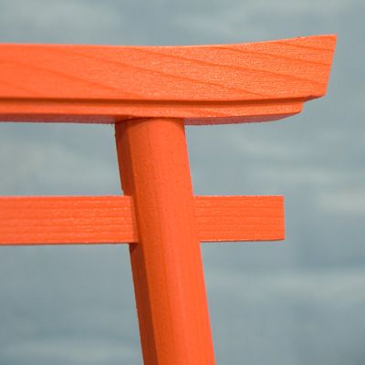 Japan Shinto Shrine Gate - Small Wood Inari Torii Tori product image (5)
