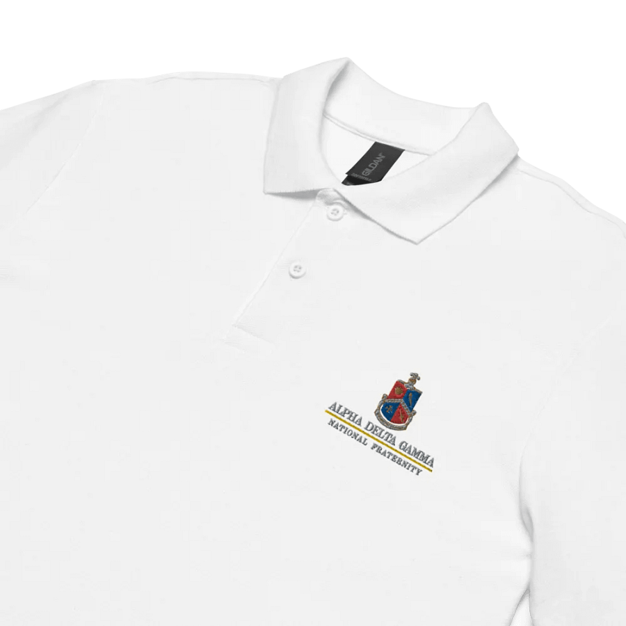 ADG Crest Polo - White product image (3)