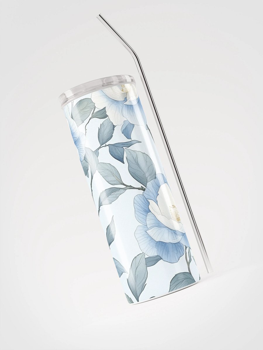Blue Blooms Stainless Steel Tumbler product image (3)