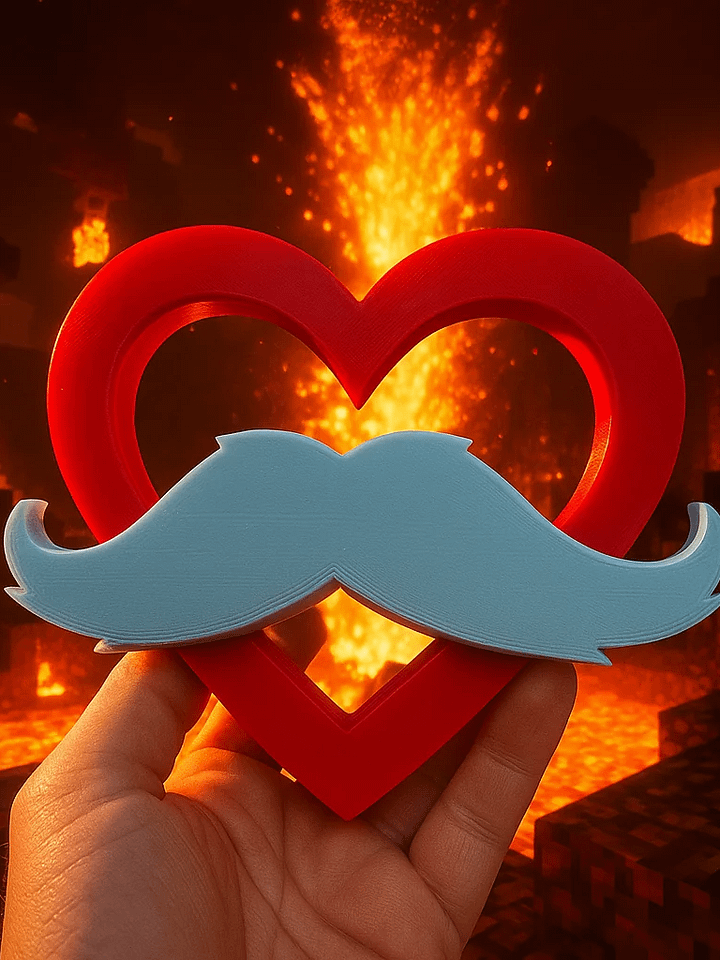 BIG Lover Logo Magnet product image (1)