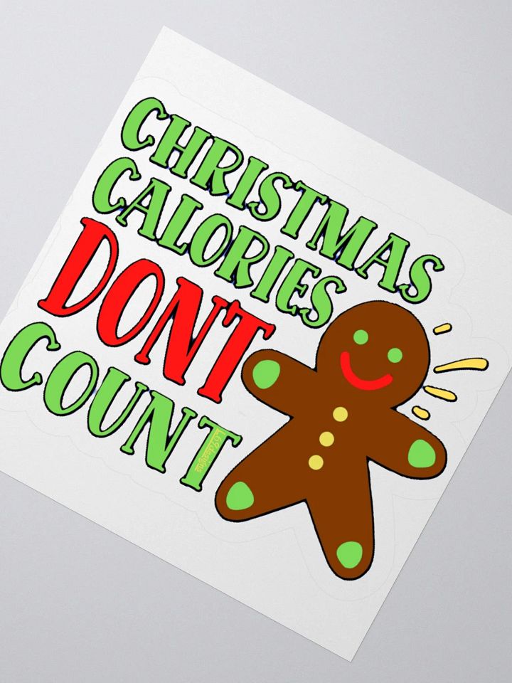 CHRISTMAS CALORIES DON'T COUNT product image (2)