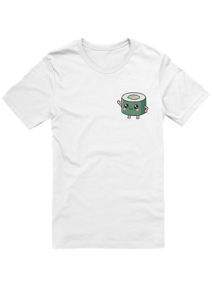 Waving Sushi Roll Kawaii Core T-Shirt product image (97)