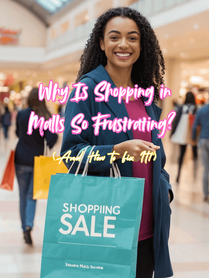 Why Is Shopping in Malls So Frustrating? (And How to Fix It!) product image (1)