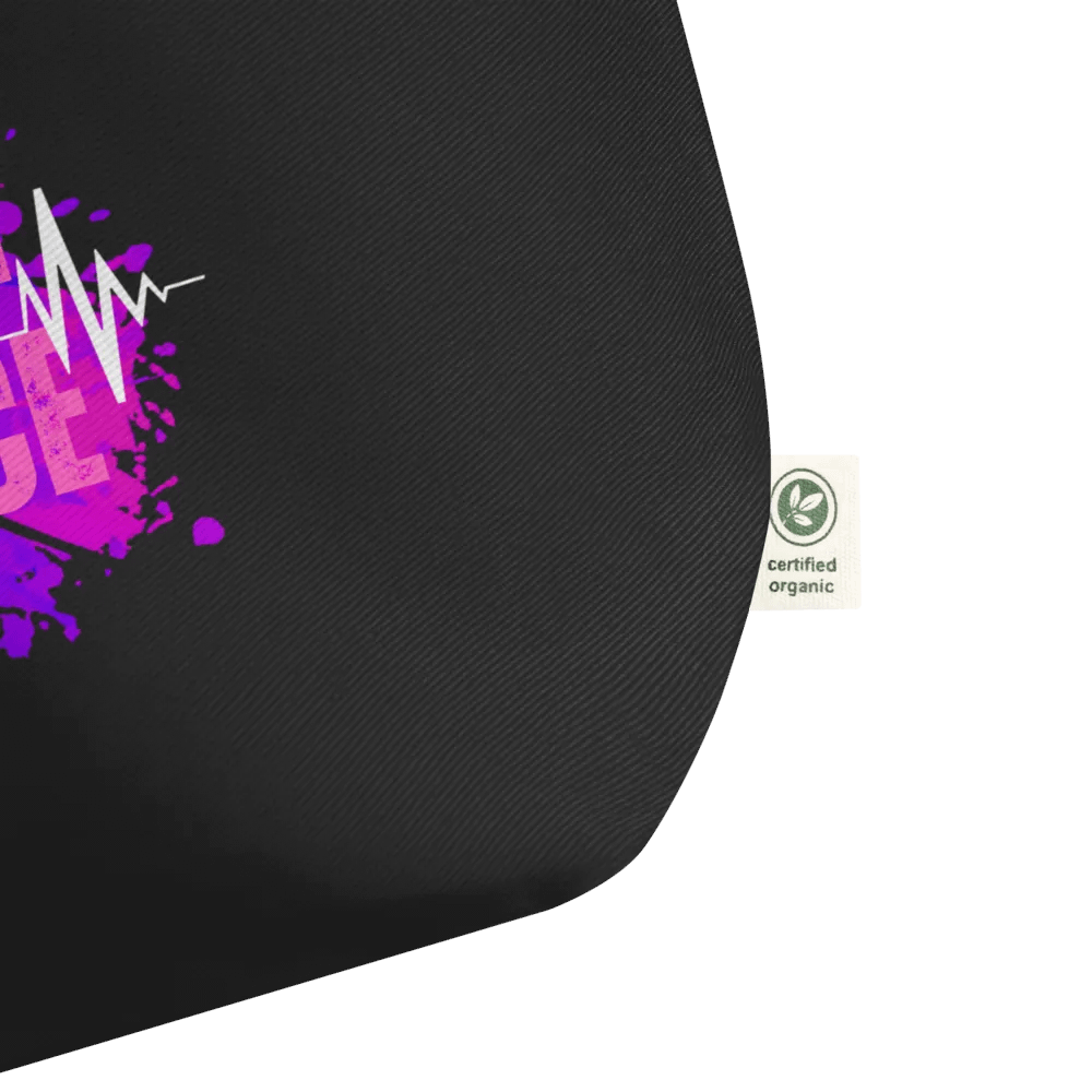 Born to Dance Her Silhouette Rectangular Tote Bag product image (3)